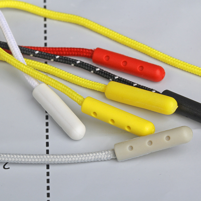 Double release rod pull head pocket pull head pull piece long tail cord zipper head buckle zip lock zip tail