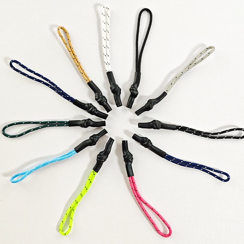 Plastic pull head Heat shrink tube handle Bag Clothing accessories Plastic decorative buckle head pull tail