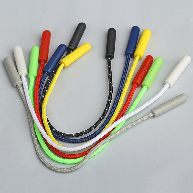 Double release rod pull head pocket pull head pull piece long tail cord zipper head buckle zip lock zip tail