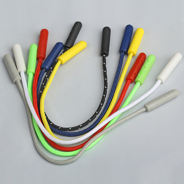 Double release rod pull head pocket pull head pull piece long tail cord zipper head buckle zip lock zip tail