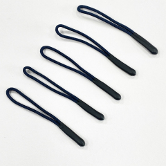 Zipper head dip glue pull rope clothing double head drop glue zipper handle outdoor clothing luggage pull tail