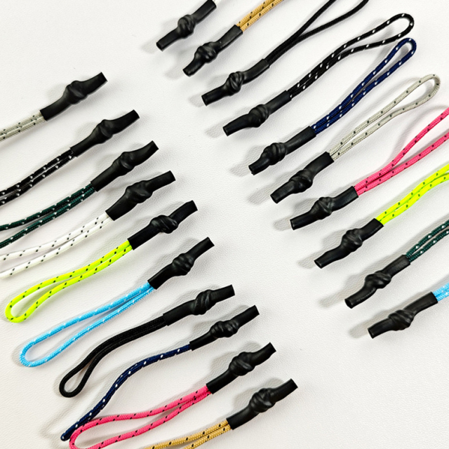 Plastic pull head Heat shrink tube handle Bag Clothing accessories Plastic decorative buckle head pull tail
