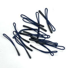 Zipper head dip glue pull rope clothing double head drop glue zipper handle outdoor clothing luggage pull tail