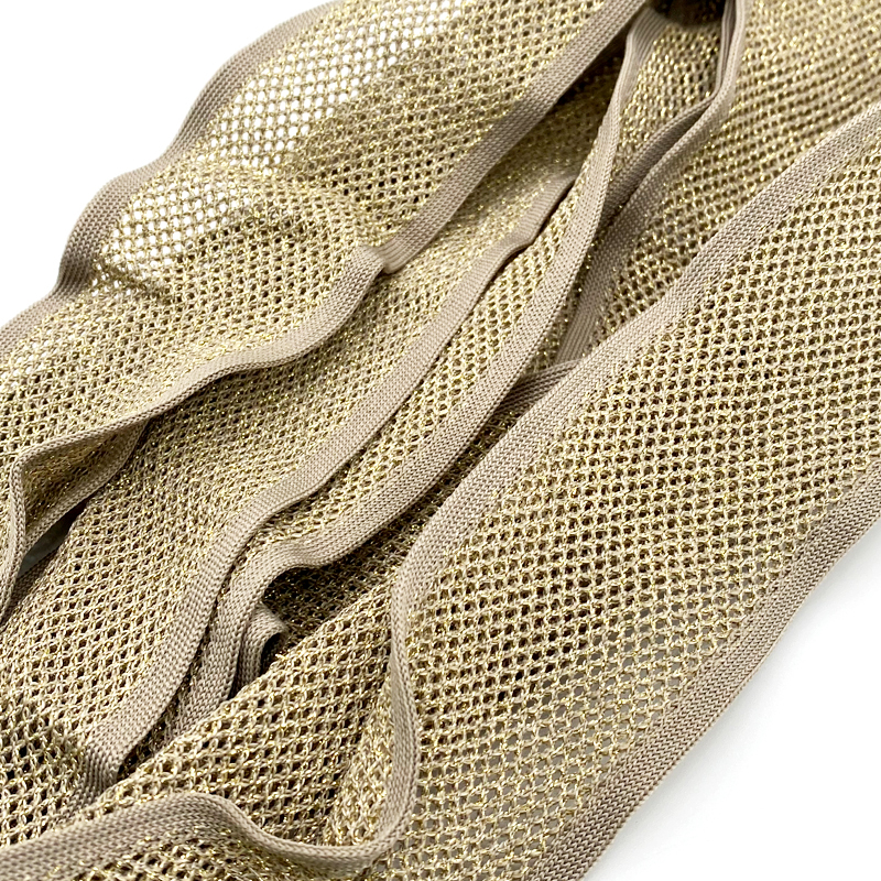 Mesh spandex elastic breathable knitted hollow mesh elastic band garment accessories