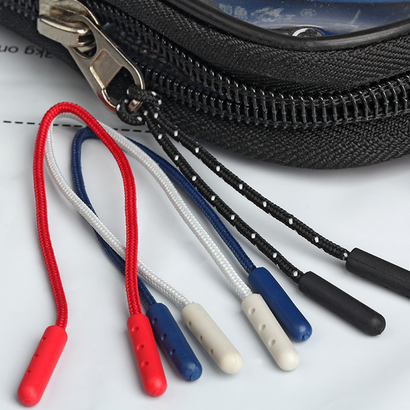 Double release rod pull head pocket pull head pull piece long tail cord zipper head buckle zip lock zip tail