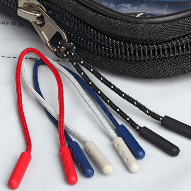 Double release rod pull head pocket pull head pull piece long tail cord zipper head buckle zip lock zip tail