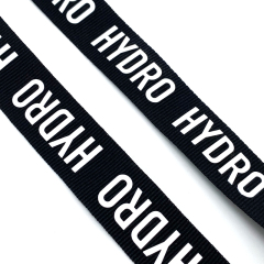 Designer Logo Printed Soft Nylon Knitted Elastic Band Woven Custom Elastic Band Silicone Elastic Band For Garment