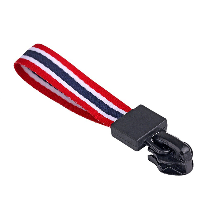 Bag zipper rope Backpack zipper injection molding zipper head pull head rope pull up pull up rope buckle