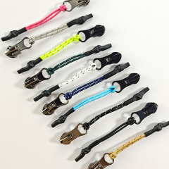 Plastic pull head Heat shrink tube handle Bag Clothing accessories Plastic decorative buckle head pull tail