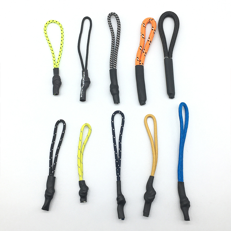 Heat shrink tube pulling loop pipe pulling loop clothing bag pulling tail rope pulling head rope knotting sleeve pulling rope