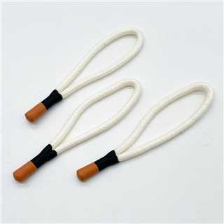 Silicone zipper rope dip glue pull tail rope drop glue pull head dip glue rope pull tail clothing accessories