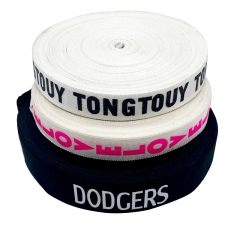 Custom High Quality Fashion Jacquard Silky Shine Elastic Band Underwear Elastic Band Waistband