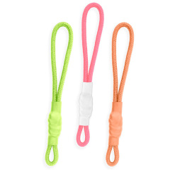 Environmental protection zipper head tail rope clothing plastic zipper head bag handbag Rope pulling loop rope