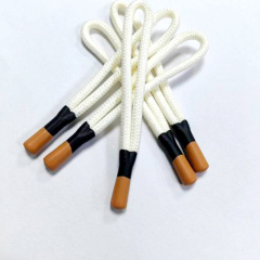 Silicone zipper rope dip glue pull tail rope drop glue pull head dip glue rope pull tail clothing accessories