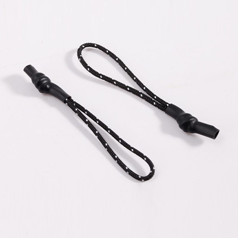 Wholesale heat shrink tube pull head rope injection pull tail rope clothing rope bags color sleeve pull tail