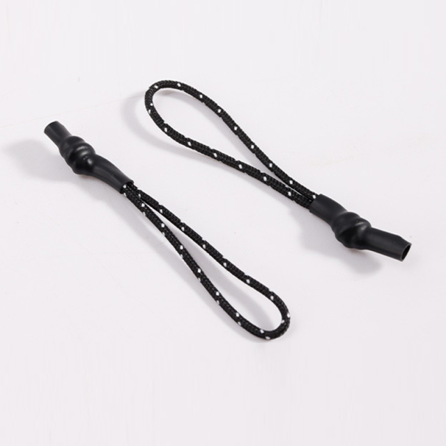 Wholesale heat shrink tube pull head rope injection pull tail rope clothing rope bags color sleeve pull tail