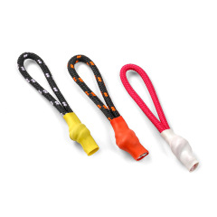 Spot wholesale PVC plastic PU injection pull-lock leather strip pull rope pull loop pull tail rope color Color rope pull head