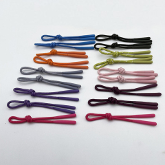 Silicone dip tail rope pull tail drop head pull rope Dip rubber rope pull loop pull garment accessories