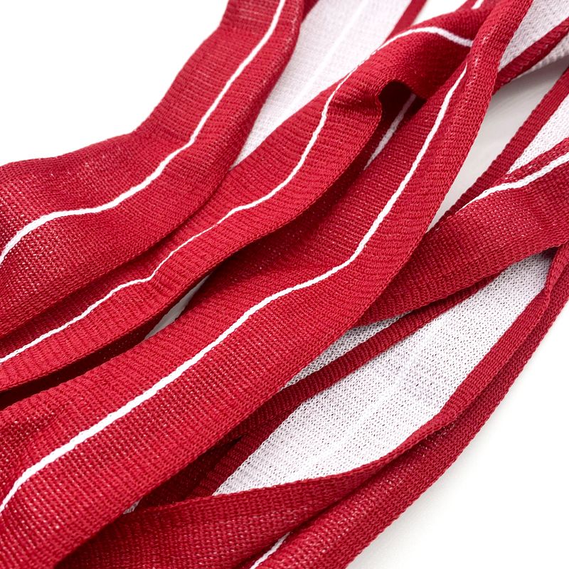 Hollow jacquard elastic breathable elastic mesh crochet elastic dress decorative belt