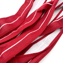 Hollow jacquard elastic breathable elastic mesh crochet elastic dress decorative belt
