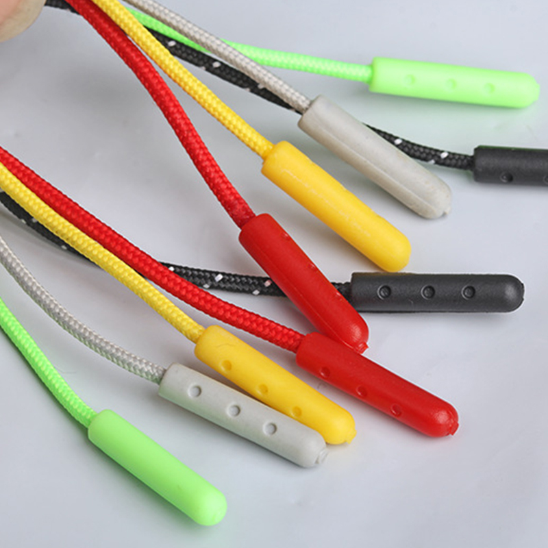 Double release rod pull head pocket pull head pull piece long tail cord zipper head buckle zip lock zip tail