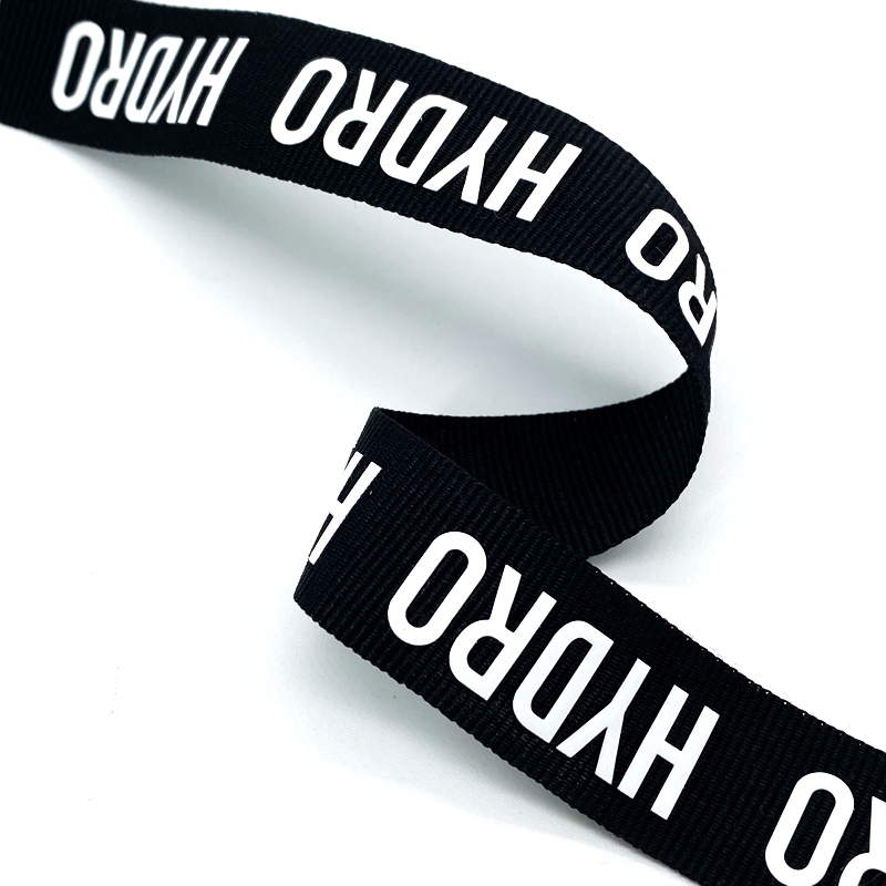 Designer Logo Printed Soft Nylon Knitted Elastic Band Woven Custom Elastic Band Silicone Elastic Band For Garment