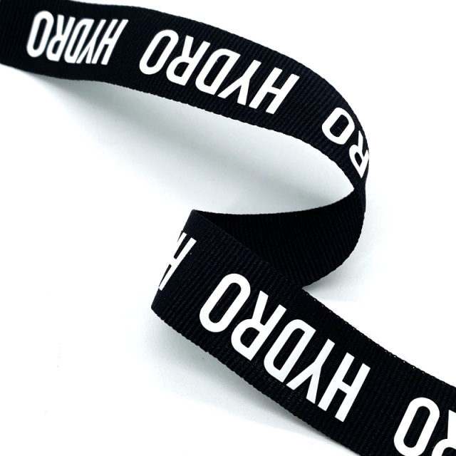 Designer Logo Printed Soft Nylon Knitted Elastic Band Woven Custom Elastic Band Silicone Elastic Band For Garment
