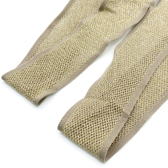 Mesh spandex elastic breathable knitted hollow mesh elastic band garment accessories