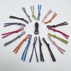 Silicone dip tail rope pull tail drop head pull rope Dip rubber rope pull loop pull garment accessories