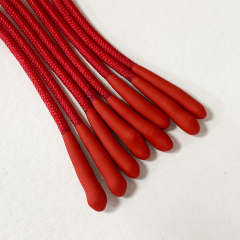 Silicone pull tail pull head pull rope environmental protection tail rope garment accessories