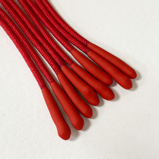 Silicone pull tail pull head pull rope environmental protection tail rope garment accessories