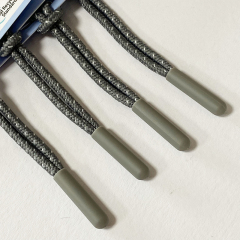 Custom Woven Zipper Pull Plastic Logo Zipper Puller For Garment, Out-door Wear, Uniform, Sports Bag