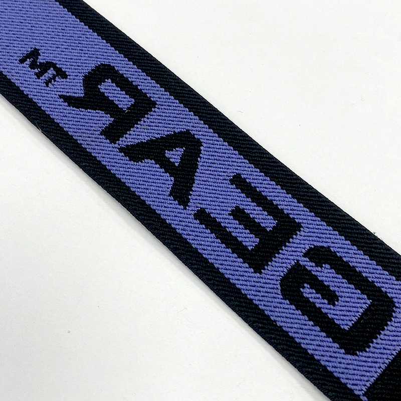 Wholesale nylon jacquard ribbon ribbon Jacquard alphabet ribbon luggage accessories rib woven ribbon embroidery ribbon