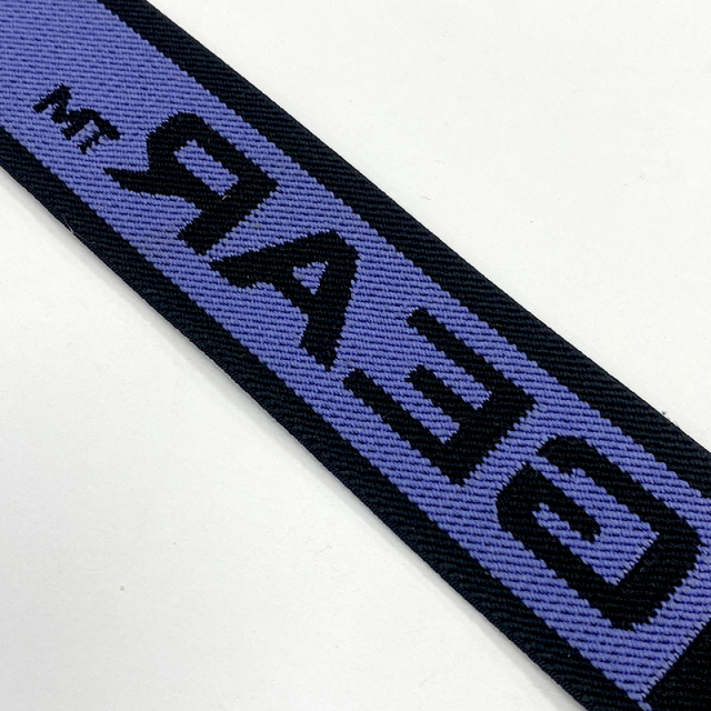 Wholesale nylon jacquard ribbon ribbon Jacquard alphabet ribbon luggage accessories rib woven ribbon embroidery ribbon