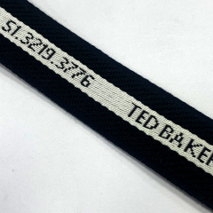 Jacquard with alphabet print knitted with home textile tracksuit pants side strip garment accessories