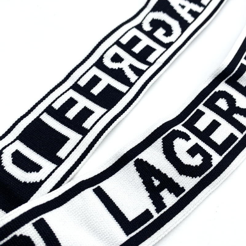 Customized Letter Printing Woven shiny Jacquard Elastic Webbing Custom Elastic Waistband/boxer Elastic Band/belt Webb