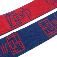 Custom Design Jacquard Polyester Webbing Tassel hat band Knitting band garment accessories polyester Scarf ribbon