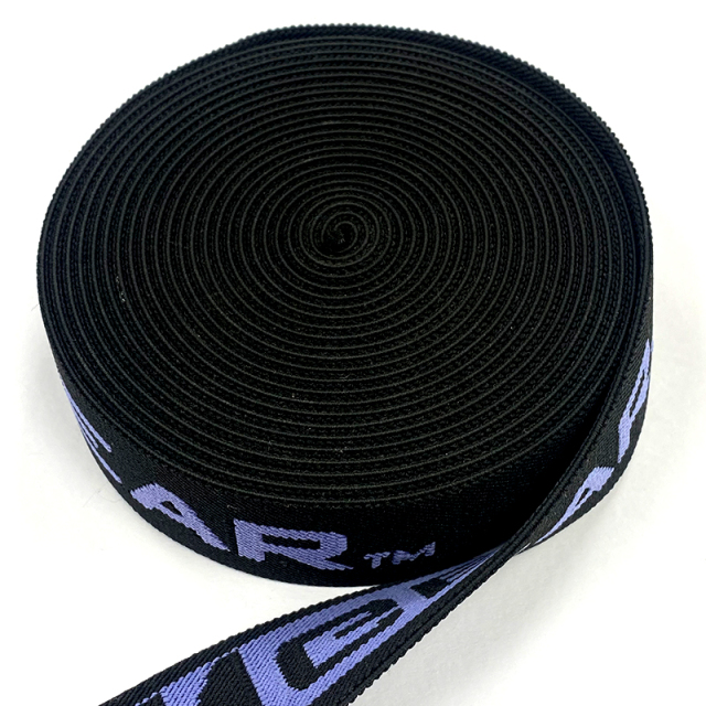 Wholesale nylon jacquard ribbon ribbon Jacquard alphabet ribbon luggage accessories rib woven ribbon embroidery ribbon