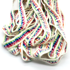 Custom Multi-Color Jacquard Designer Elastic Bands Custom Elastic Waistband & Underwear Elastic Band High Quality Webbing