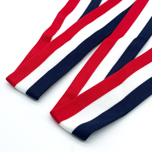 High quality Customization Stripe Elastic Waistband Nice Elasticity Stripe Web Band Elastic Straps Band striped grosgrain ribbon