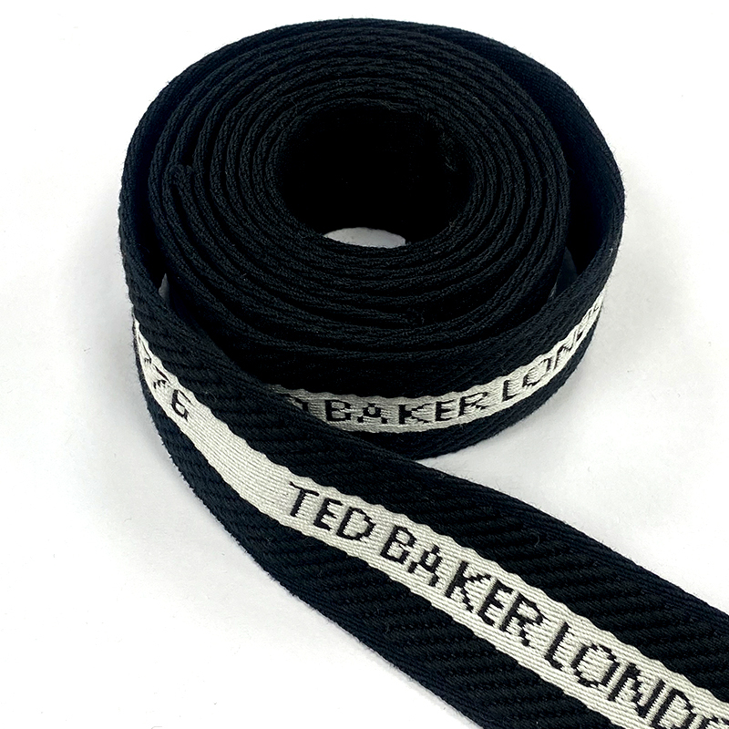 Jacquard with alphabet print knitted with home textile tracksuit pants side strip garment accessories
