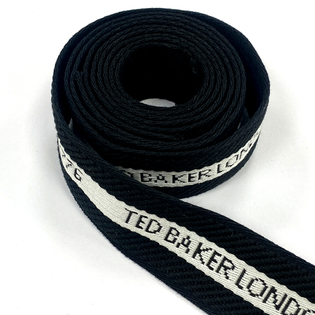 Jacquard with alphabet print knitted with home textile tracksuit pants side strip garment accessories