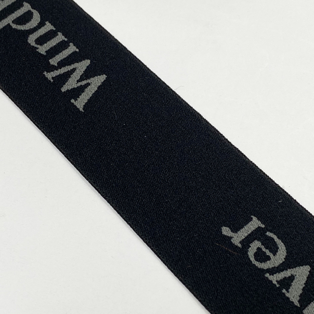 Custom Logo Pattern Elastic Sublimation Silk Printed Jacquard Cotton Nylon Polyester Webbing Strap Ribbon With Logo