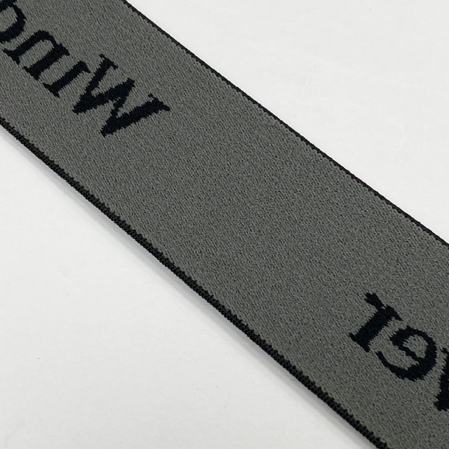 Custom Logo Pattern Elastic Sublimation Silk Printed Jacquard Cotton Nylon Polyester Webbing Strap Ribbon With Logo