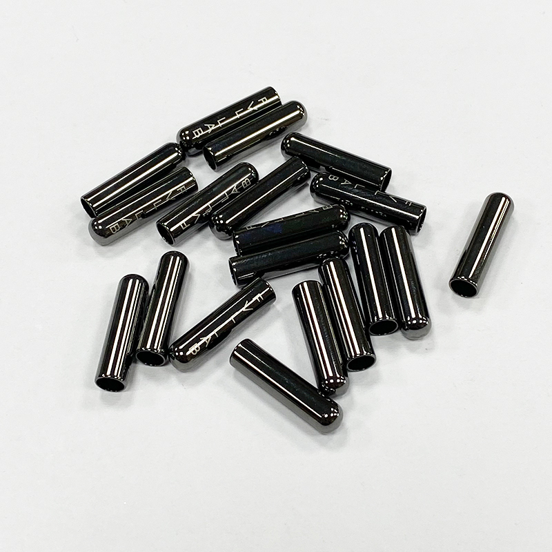 Manufacturers direct metal carving shoe lead clothing clip cap rope webbing rope clip warhead tail