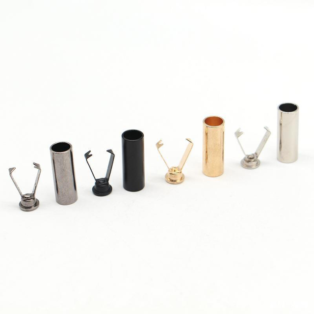 High-quality sample custom drawstring plug adjusting buckle metal rope lock luggage bag alloy accessories button buckle