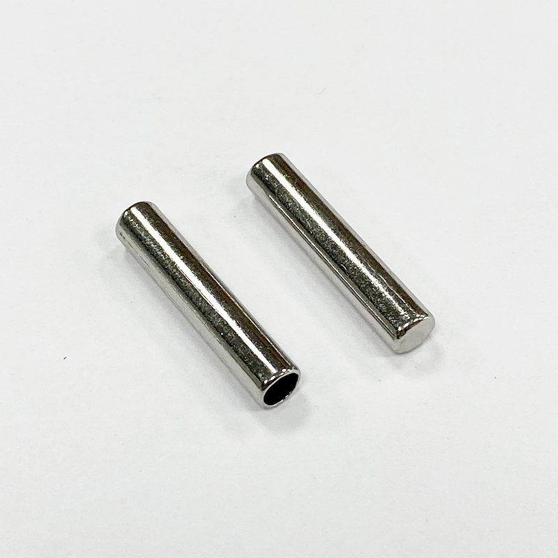 Silver size copper pipe round head metal shoe lead rope lead bullet shoe with auxiliary nozzle tail clip