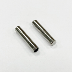 Silver size copper pipe round head metal shoe lead rope lead bullet shoe with auxiliary nozzle tail clip