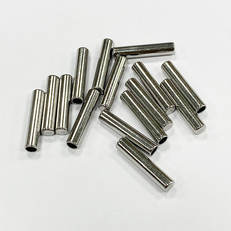 Silver size copper pipe round head metal shoe lead rope lead bullet shoe with auxiliary nozzle tail clip