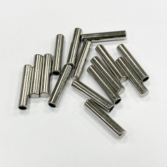 Silver size copper pipe round head metal shoe lead rope lead bullet shoe with auxiliary nozzle tail clip